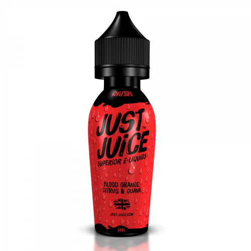 Just Juice Blood Orange, Citrus & Guava -  50 ML Short Fill