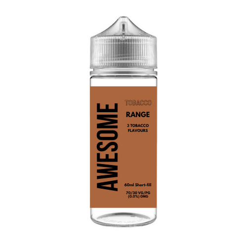 Awesome Sauce Tobacco Range 120ml Short-fill