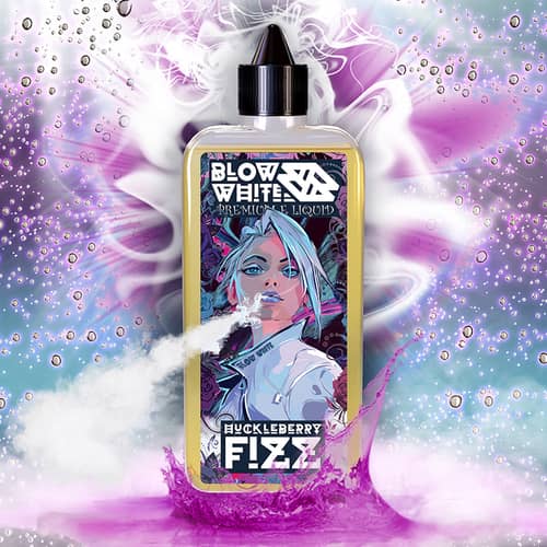 Blow White - Huckleberry Fizz 80ml Short-fill