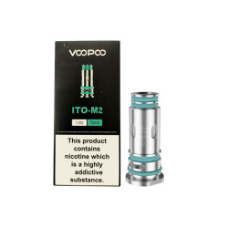 Voopoo ITO M Series Replacement Coils - 1.0Ω/1.2Ω/0.5Ω - Resistance: ITO M2 1.0Ω Voopoo ITO M Series Replacement Coils - 1.0Ω/1.2Ω/0.5Ω - Resistance: ITO M2 1.0Ω