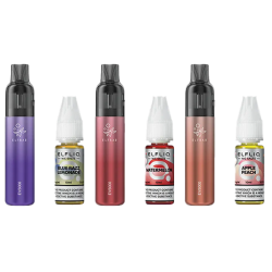 Elf Bar EV5000 Disposable Pod Kit + 20mg ElfLiq Salt - Flavour: Watermelon Elf Bar EV5000 Disposable Pod Kit + 20mg ElfLiq Salt - Flavour: Watermelon