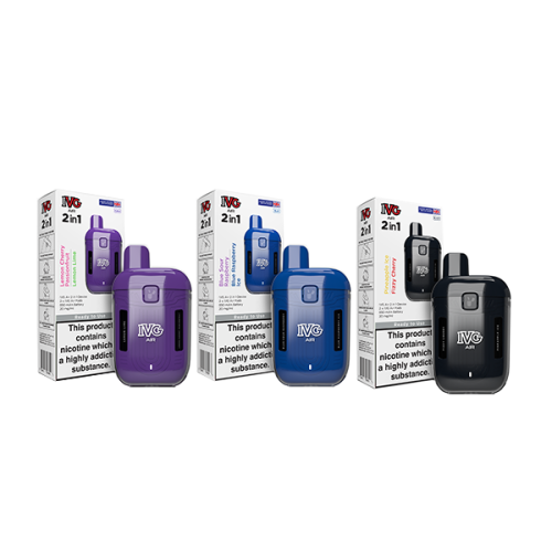 20mg I VG Air 2 in 1 Disposable Rechargeable Pod Vape Kit 1200 Puffs - Edition: Cream 20mg I VG Air 2 in 1 Disposable Rechargeable Pod Vape Kit 1200 Puffs - Edition: Cream
