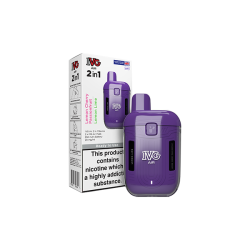 20mg I VG Air 2 in 1 Disposable Rechargeable Pod Vape Kit 1200 Puffs - Edition: Purple 20mg I VG Air 2 in 1 Disposable Rechargeable Pod Vape Kit 1200 Puffs - Edition: Purple