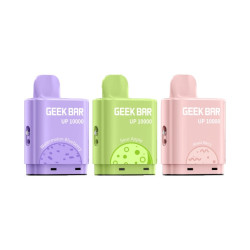 20mg Geek Bar UP 10000 Replacement Pods - Flavour: Watermelon Blueberry