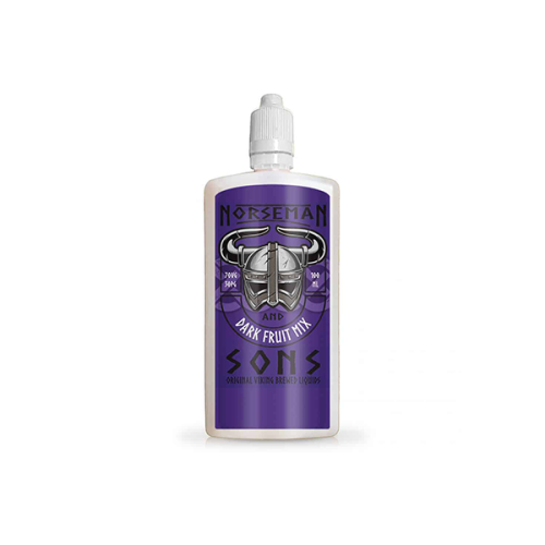 Norsemen 100ml Shortfill Flask Classics 0mg (70VG/30PG) - Flavour: Dark Fruit Mix