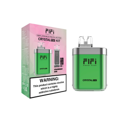 20mg FLFI Crystal Disposable Pod Kit 600 Puff - Flavour: Strawberry Kiwi 20mg FLFI Crystal Disposable Pod Kit 600 Puff - Flavour: Strawberry Kiwi