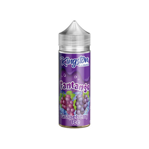 Kingston Fantango Ice 120ml Shortfill 0mg (70VG/30PG) - Flavour: Grapeberry Ice