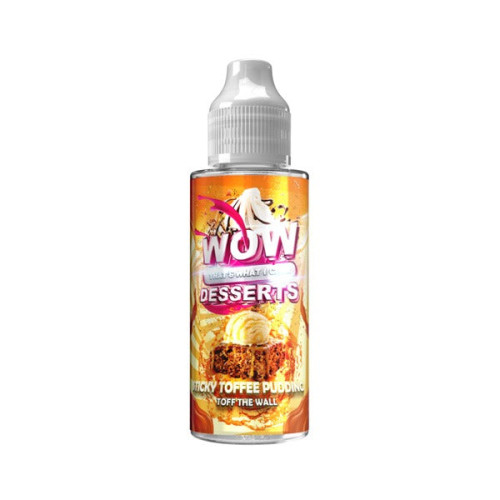 Wow Thats What I Call Desserts 100ml Shortfill 0mg (70VG/30PG) - Flavour: Sticky Toffee Pudding