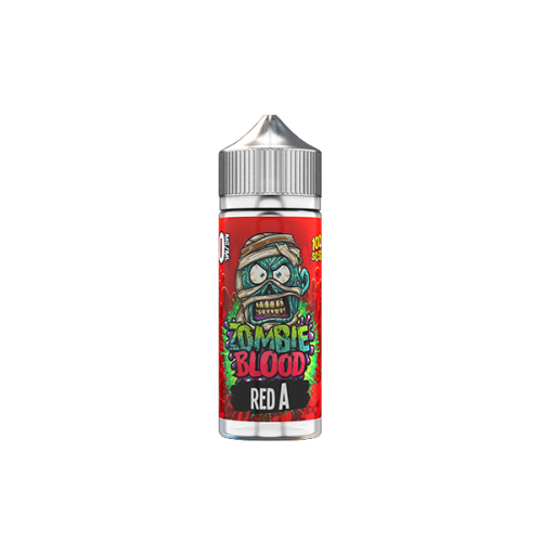 Zombie Blood 100ml Shortfill 0mg (50VG/50PG) - Flavour: Red A Zombie Blood 100ml Shortfill 0mg (50VG/50PG) - Flavour: Red A