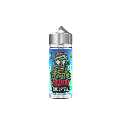Zombie Blood 100ml Shortfill 0mg (50VG/50PG) - Flavour: Blue Crystal Zombie Blood 100ml Shortfill 0mg (50VG/50PG) - Flavour: Blue Crystal
