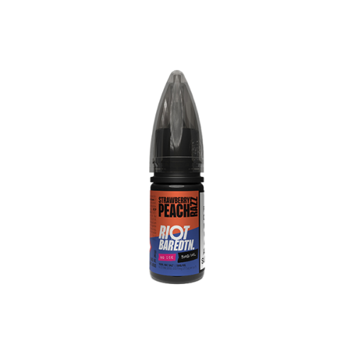 5mg Riot Squad BAR EDTN 10ml Nic Salts (50VG/50PG) - Flavour: Strawberry Peach Razz 5mg Riot Squad BAR EDTN 10ml Nic Salts (50VG/50PG) - Flavour: Strawberry Peach Razz