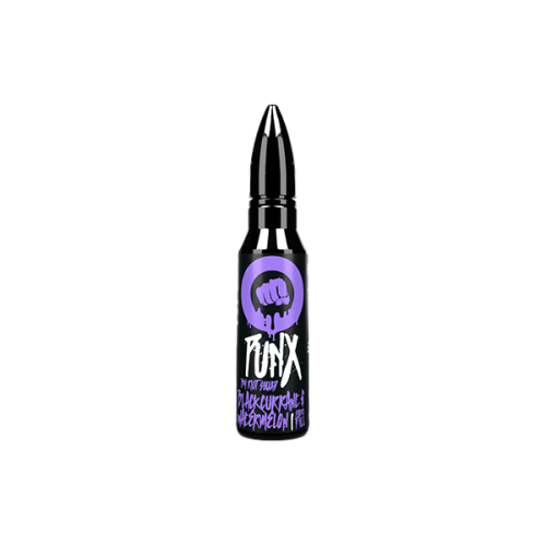 0mg Riot Squad Punx 50ml Shortfill (70VG/30PG) - Flavour: Blackcurrant & Watermelon 0mg Riot Squad Punx 50ml Shortfill (70VG/30PG) - Flavour: Blackcurrant & Watermelon