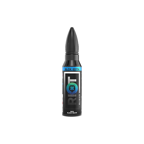 0mg Riot Squad Black Edition V2 2x 50ml Shortfill (70VG/30PG) - Flavour: Rich Black Grape 0mg Riot Squad Black Edition V2 2x 50ml Shortfill (70VG/30PG) - Flavour: Rich Black Grape