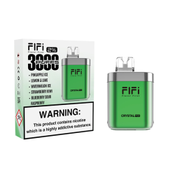 FLFI Crystal 5 in 1 Pod Kit 3000 Puffs - Edition: Green FLFI Crystal 5 in 1 Pod Kit 3000 Puffs - Edition: Green