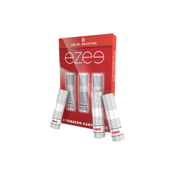 0mg Ezee E-cigarette Cartridges Tobacco 1050 Puffs 0mg Ezee E-cigarette Cartridges Tobacco 1050 Puffs