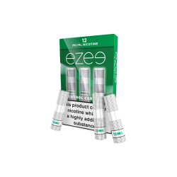 12mg Ezee E-cigarette Cartridges Menthol 1050 Puffs 12mg Ezee E-cigarette Cartridges Menthol 1050 Puffs