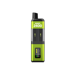 Vapes Bars Angel 2400 4in1 Pod Kit 2400 Puffs - Flavour: Lime Vapes Bars Angel 2400 4in1 Pod Kit 2400 Puffs - Flavour: Lime