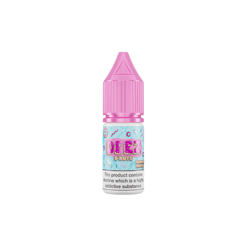 10mg Deez DNuts 10ml Nic Salts (50VG/50PG) - Flavour: Glazed Berry