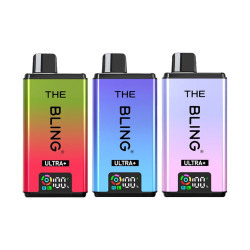 20mg Bling Ultra Pro Max 30K Prefilled Pod Vape Kit - Flavour: Watermelon Bubblegum / Strawberry Bubblegum