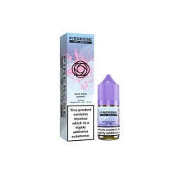 10mg Elux Firerose 5000 Nic salts 10ml (50VG/50PG) - Flavour: Blue razz gummy 10mg Elux Firerose 5000 Nic salts 10ml (50VG/50PG) - Flavour: Blue razz gummy
