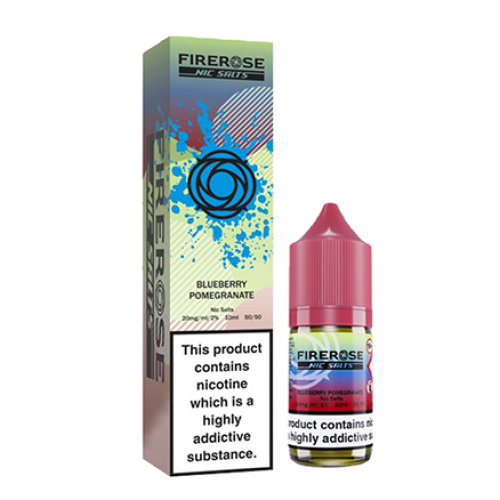 10mg Elux Firerose 5000 Nic salts 10ml (50VG/50PG) - Flavour: Blueberry pomegranate 10mg Elux Firerose 5000 Nic salts 10ml (50VG/50PG) - Flavour: Blueberry pomegranate