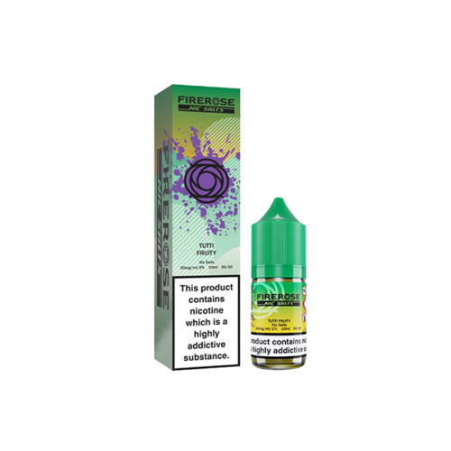 10mg Elux Firerose 5000 Nic salts 10ml (50VG/50PG) - Flavour: Tutti fruity 10mg Elux Firerose 5000 Nic salts 10ml (50VG/50PG) - Flavour: Tutti fruity