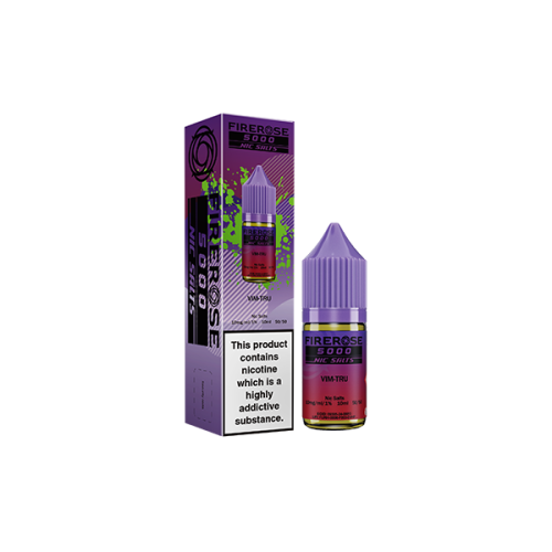 10mg Elux Firerose 5000 Nic salts 10ml (50VG/50PG) - Flavour: Vim-True 10mg Elux Firerose 5000 Nic salts 10ml (50VG/50PG) - Flavour: Vim-True