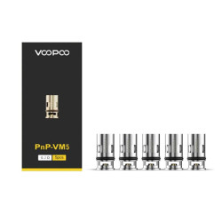 Voopoo Mesh Coil For Vinci Kit PnP-VM1 /VM3/ VM4/ VM5 / VM6 - Resistance: PnP-VM5 Voopoo Mesh Coil For Vinci Kit PnP-VM1 /VM3/ VM4/ VM5 / VM6 - Resistance: PnP-VM5