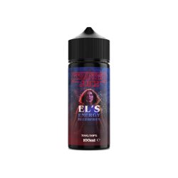 Stranger Juice 100ml Shortfill 0mg (70VG/30PG) - Flavour: Els Energy Blueberry