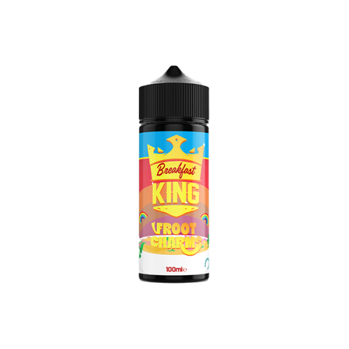 Breakfast King 100ml E-liquid 0mg (70VG/30PG) - Flavour: Froot Charms Breakfast King 100ml E-liquid 0mg (70VG/30PG) - Flavour: Froot Charms